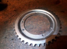 Nieuw chroom 40 T tandwiel