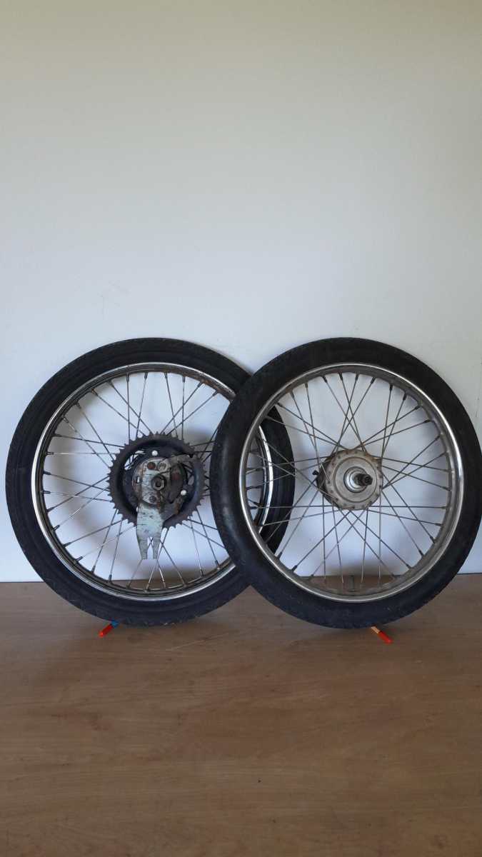 Originele Puch Maxi spaakwielenset 17 inch