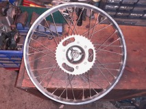 Puch Maxi origineel achterwiel 1e type