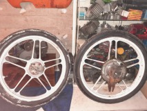 Puch Maxi 17 inch sterwielen set