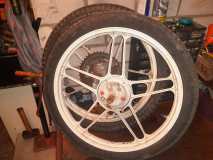 Puch Maxi sterwielen set wit Plug & Play 17 inch
