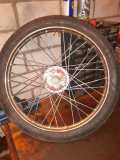 Puch Maxi spaakwiel voorwiel, compleet