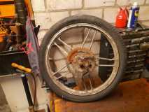 Puch Maxi 17 inch achterwiel