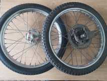 Puch Maxi originele spaakwielen set