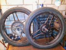 Puch Maxi Plug & Play wielenset dof zwart
