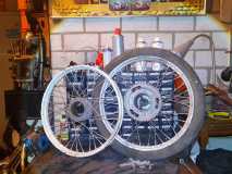 Puch Maxi spaakwielen set