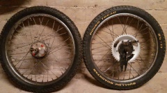 Puch Maxi 17'' Spaakwielenset Plug & Play